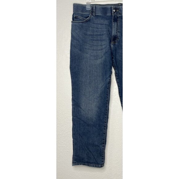 Lee Extreme Motion Straight Taper Jeans Sz 42x30 - Picture 3 of 12